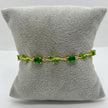 #PAL201 - Pulsera De Hojas Oro Laminado 18k - LB055/