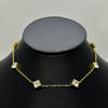 #GOL161 - Gargantilla Con Cubos Con Piedra Zirconia De Oro Laminado 18k - LB035/