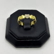 #AOL181 - Anillo De Corazones Oro Laminado 18k - LB020/
