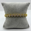 #PAL208 - Pulsera De Trébol Oro Laminado 18k - LB050/