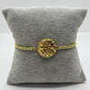 #PAL162 - Pulsera Sol y Luna Oro Laminado 18k - LA035/