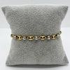#PAL198 - Pulsera Acero Laminado 18k - LB035/