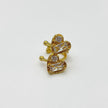 #HOL178 - Huggie/Simulador Tipo Cuff De Oro Laminado 18k - LA030/