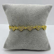 #PAL227 - Pulsera De Corazones Oro Laminado 18k - LA065/
