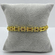 #PAL216 - Pulsera De Eslabones Oro Laminado 18k - LA065/