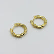 #HOL175 - Arracada Con Piedra Oro Laminado 18k - LB020/