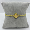 #PAL202 - Pulsera Trébol De Oro Laminado 18k - LB040/
