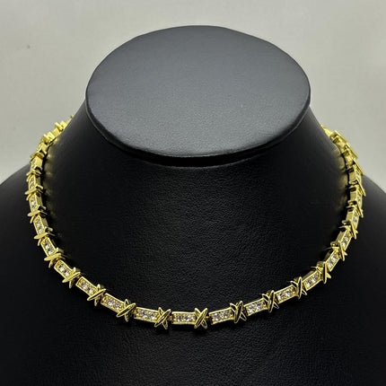 #GOL215 - Gargantilla De Oro Laminado 18k - LB050/