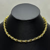 #GOL215 - Gargantilla De Oro Laminado 18k - LB050/