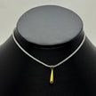 #GOL220 - Gargantilla Elegante De Acero 18k - LB025/