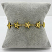 #PAL229 - Pulsera de Estrella De Acero Laminado 18k - LB030/