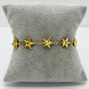 #PAL229 - Pulsera de Estrella De Acero Laminado 18k - LB030/