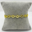 #PAL222 - Pulsera De Luna Y Estrella De Oro Laminado 18k - LB065/