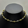#GOL207 - Gargantilla Bicolor De Bolitas De Oro Laminado 18k - LA045/