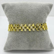 #PAL217 - Pulsera De Corazones De Oro Laminado 18k - LA065/