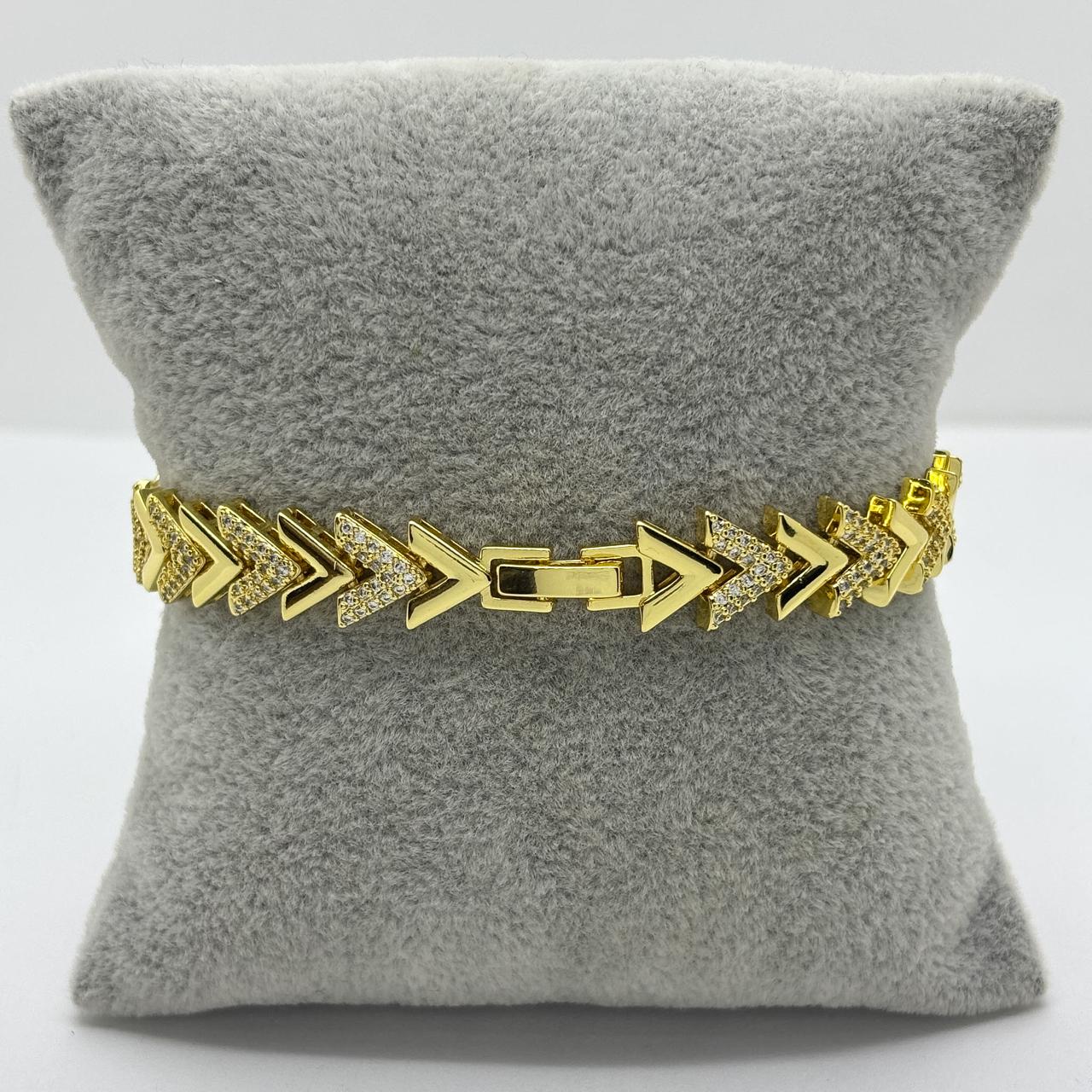 #PAL150 - Pulsera Oro Laminado 18k - LB065/