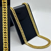 #COL129 - Cadena Cubana 5 mm De Oro Laminado 18k - LB050/