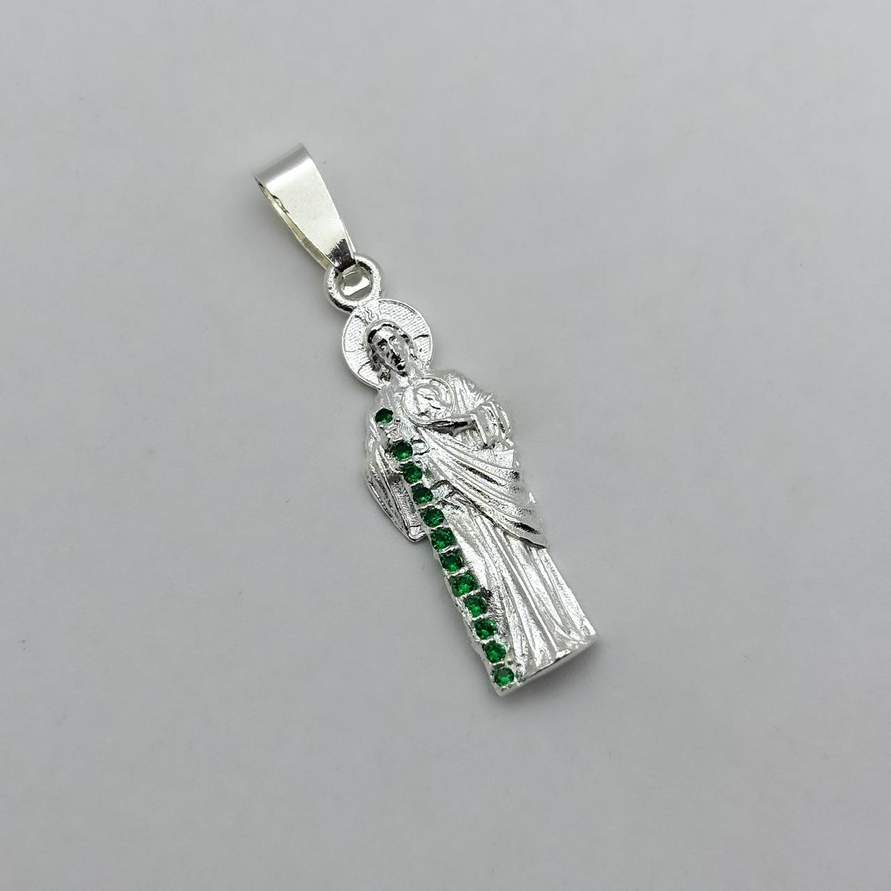 #D749 - Dije De San Judas De Plata .925 - A10/2.3