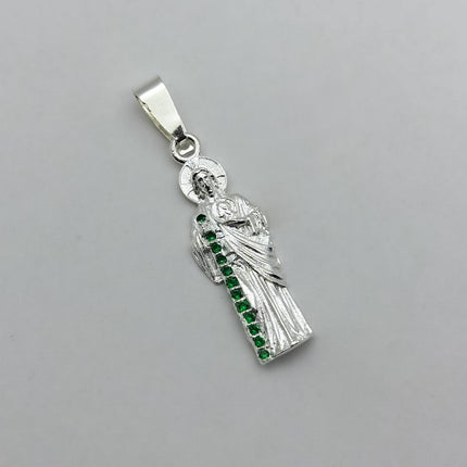 #D749 - Dije De San Judas De Plata .925 - A10/2.3