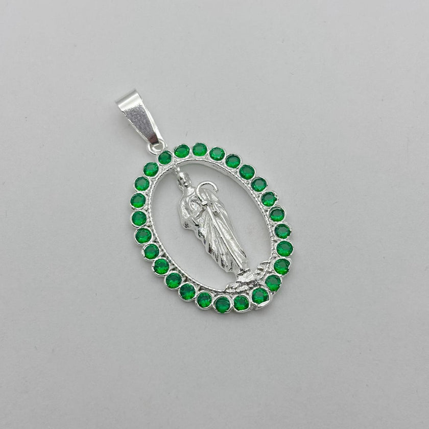 #D751 - Dije San Judas De Plata .925 - A08/3.3