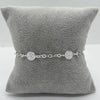 #PA342 - Pulsera De San Benito De Plata .925 - A10/3.8