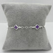 #PA344 - Pulsera Tipo Van Cleef De Plata .925 - A08/3.4