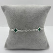 #PA344 - Pulsera Tipo Van Cleef De Plata .925 - A08/3.4