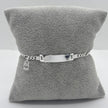 #ESC303 - Esclava Birrete Con Charm De Búho De Plata .925 - A14/3.5