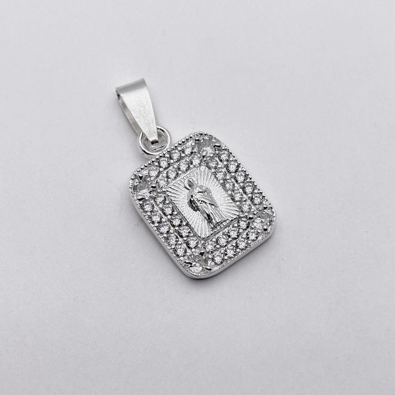 #D744 - Dije De San Judas De Plata .925 - A10/2.4