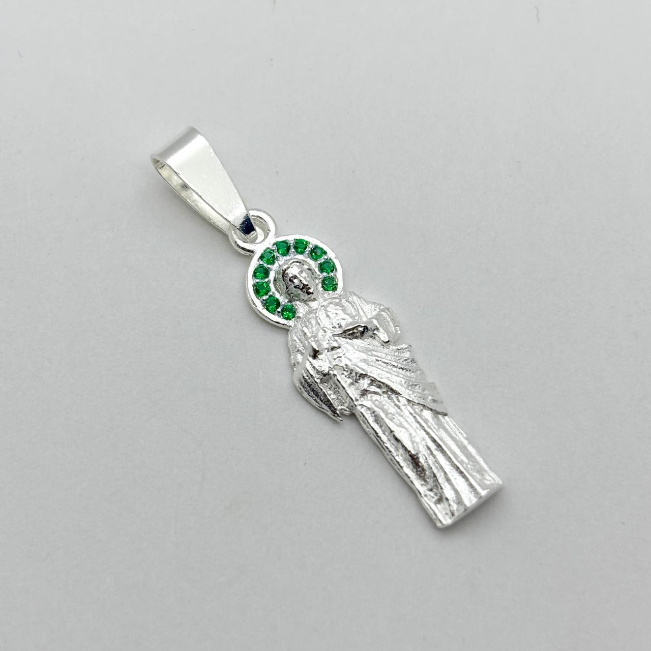 #D745 - Dije De San Judas De Plata .925 - A10/1.9