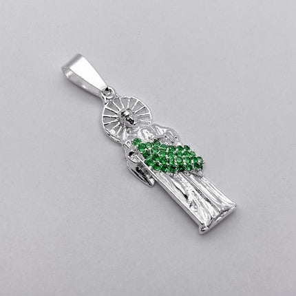 #D755 - Dije San Judas De Plata .925 - A10/2.1