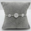 #PA339 - Pulsera De San Benito De Plata .925 - A11/3.9