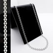 #CAD302 - Cadena Brill Con Bolitas De 2 mm Plata .925 - C22/7