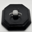 #AD496 - Anillo Cuadrado De Plata .925 - C46/1.8