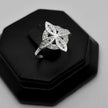 #AD493 - Anillo Nudo De Bruja De Plata .925 - A10/2.2
