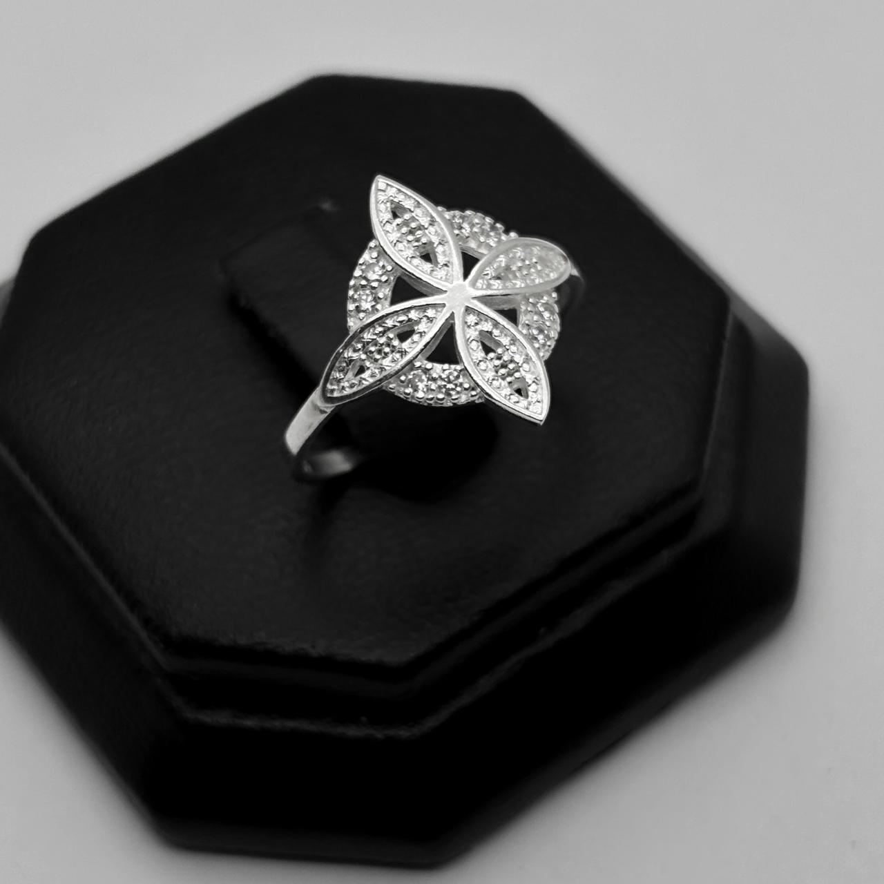 #AD493 - Anillo Nudo De Bruja De Plata .925 - A10/2.2