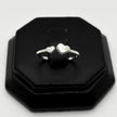 #AD495 - Anillo Ajustable Corazones De Plata .925 - C10/1.2