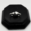 #AD495 - Anillo Ajustable Corazones De Plata .925 - C10/1.2