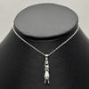 #G278 - Gargantilla De Gatito De Plata .925 - C46/3.6