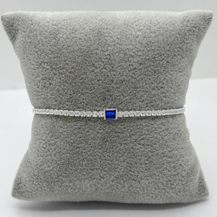 #PA357 - Pulsera Tenis De 2 mm De Plata .925 - C46/4