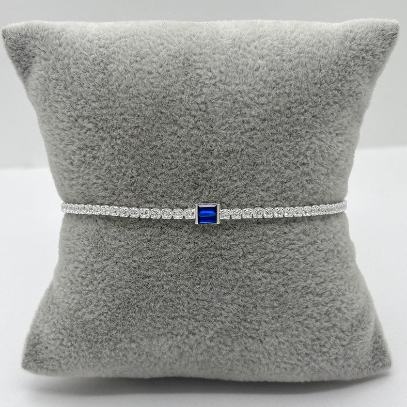 #PA357 - Pulsera Tenis De 2 mm De Plata .925 - C46/4