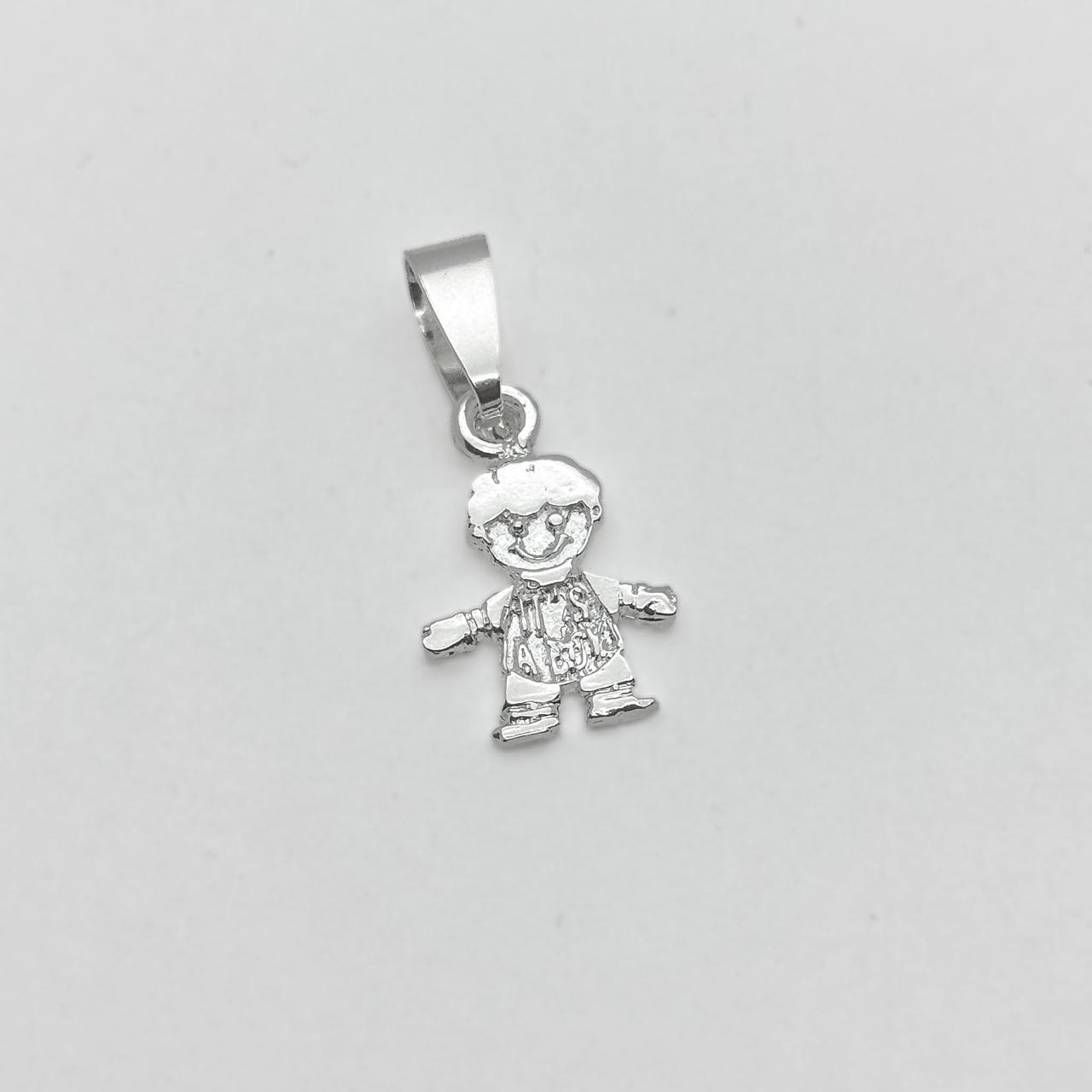 #D600 - Dije De Niño De Plata .925 - A10/1