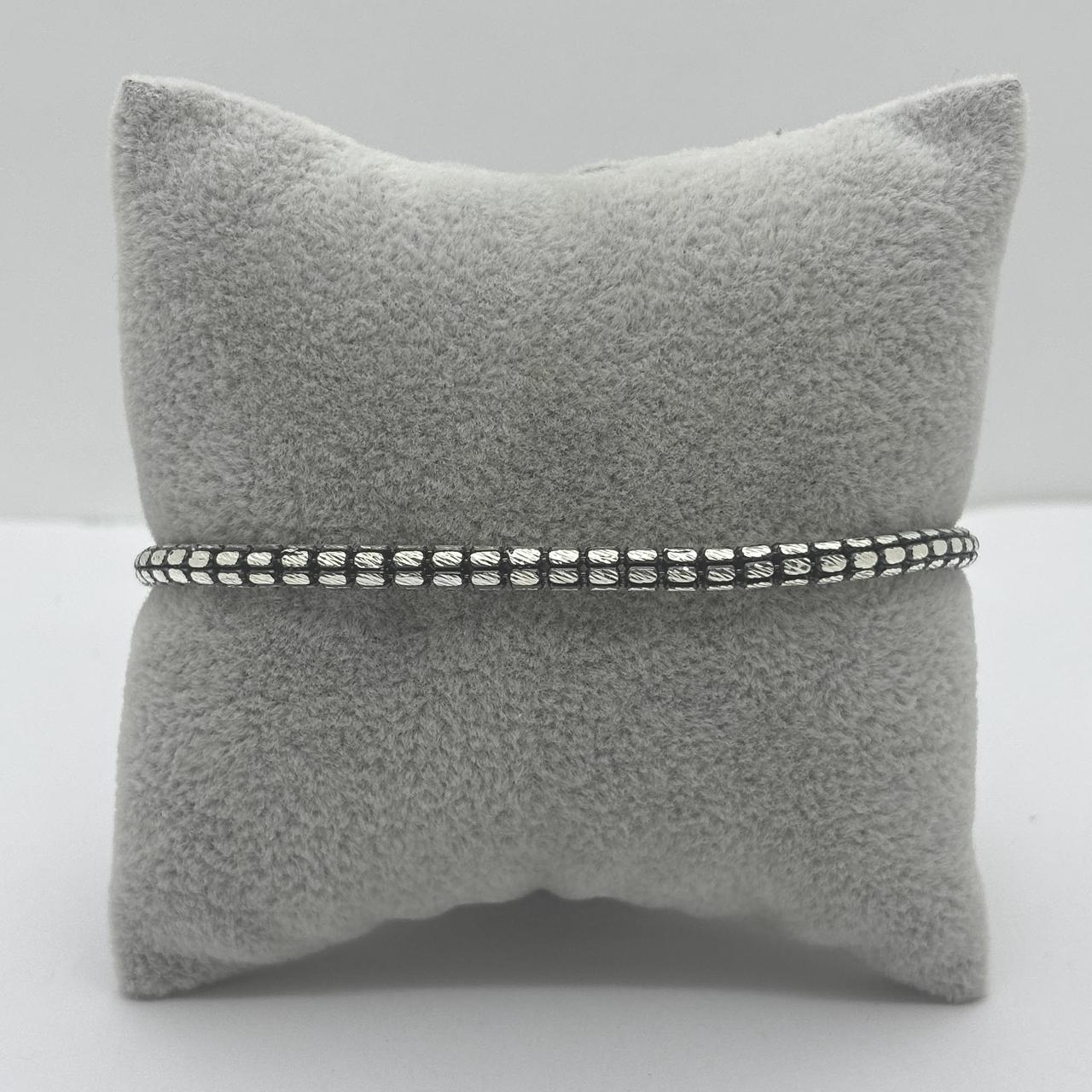 #PO245 - Pulso Italiano De Plata .925 - C22/9.1