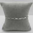 #PO238 - Pulso Ancla Diamantada De 3 mm Plata .925 - C22/3.2
