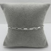 #PO238 - Pulso Ancla Diamantada De 3 mm Plata .925 - C22/3.2