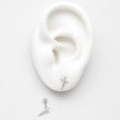 #BR351 - Broquel Crucifijo De Plata .925 - E27/