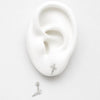 #BR351 - Broquel Crucifijo De Plata .925 - E27/