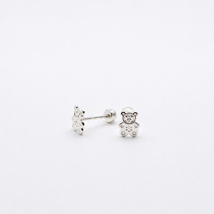 #BR359 - Broquel De Osito De Plata .925 - E37/