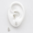 #BR357 - Broquel De Mariposa De Plata .925 - E50/