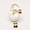 HOL182 - Cuff De Cerezas De Acero Laminado 18k - LB030/
